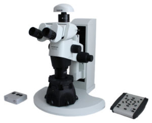 PRO-MLS motorized stand with Olympus SZX16 microscope