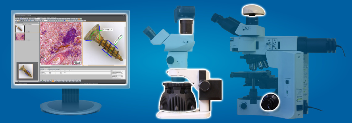 PROMICRA products on microscopes